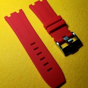 28mm X 24MM Luxury Style Rubber Watch Band Compatible With AP Style Cases
